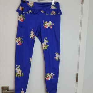 Sugarwear Sugarmart Women's Ruffle Leggings Size M